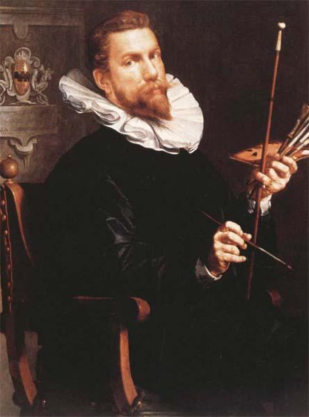 Joachim Wtewael Self-Portrait oil painting picture